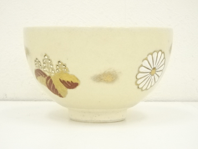 道具 ] - 道具 加藤昌山造 色絵菊桐茶碗（箱付） | ネットショップ圭